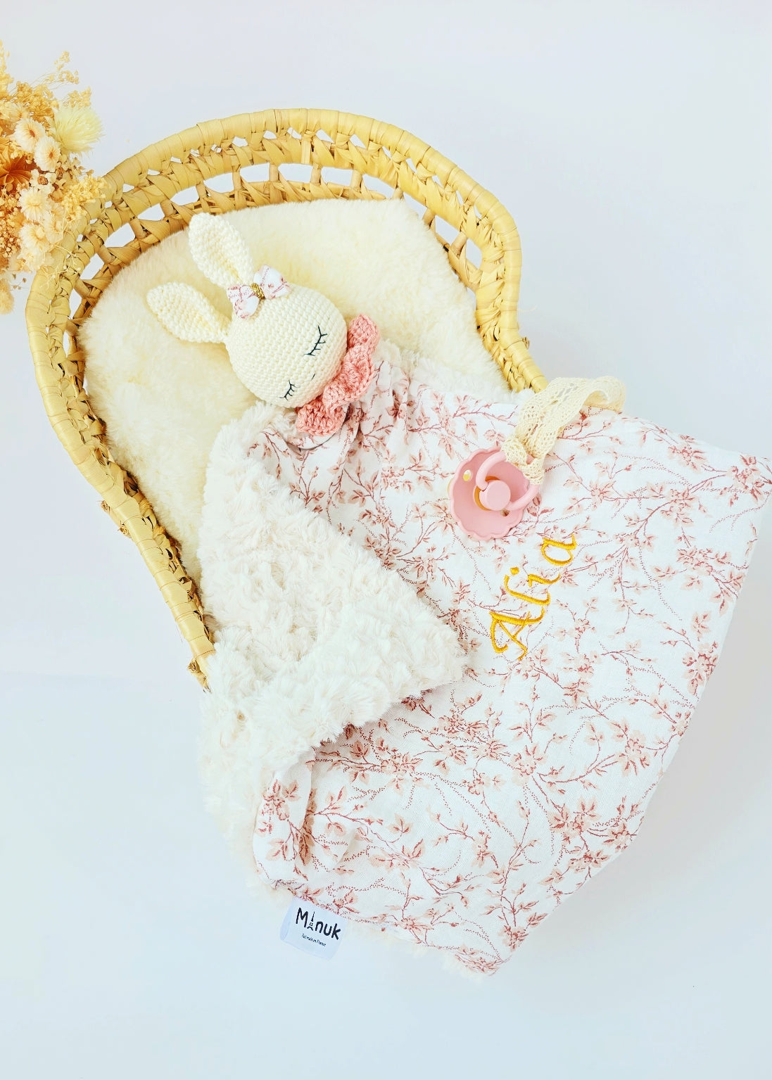 Doudou Attache tétine Personnalisé