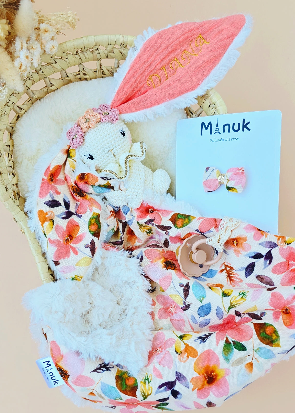 Doudou Lapin Personnalisé