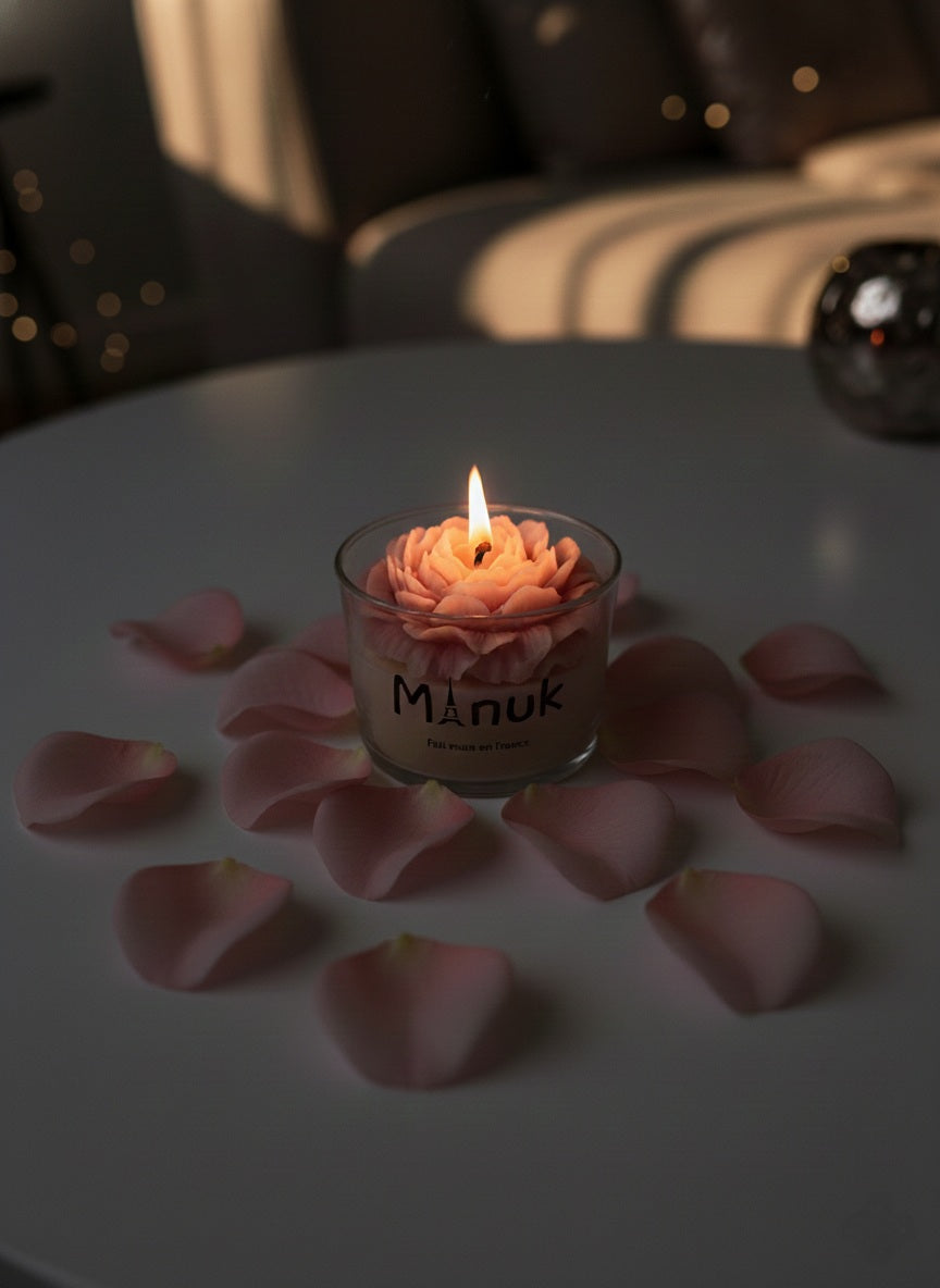 Bougie Parfumée Naturelle Artisanale & Française