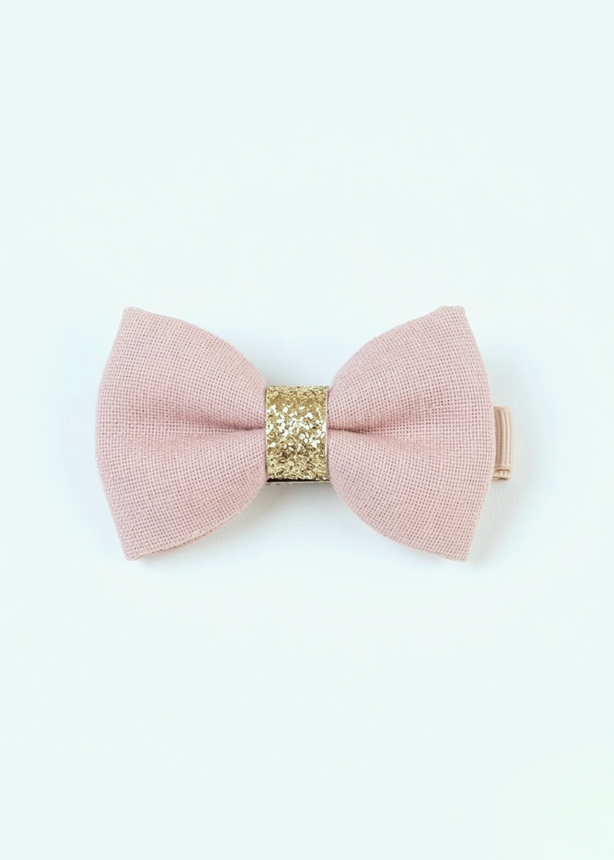 Double gauze cotton hair clip