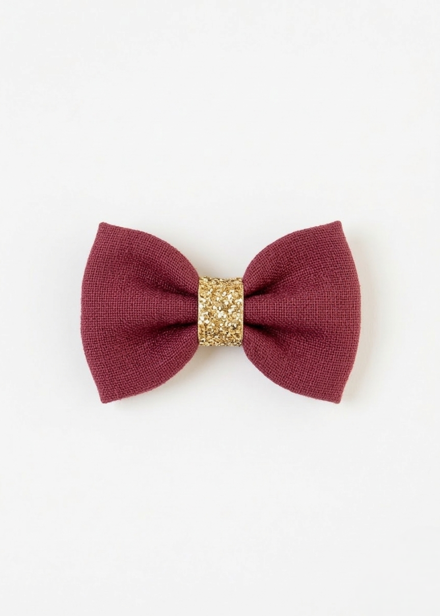 Double gauze cotton hair clip