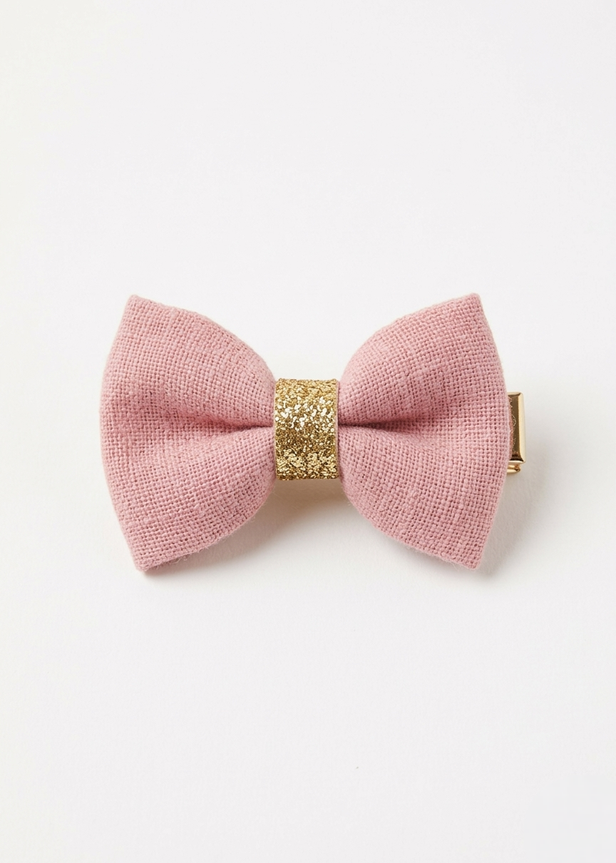 Double gauze cotton hair clip