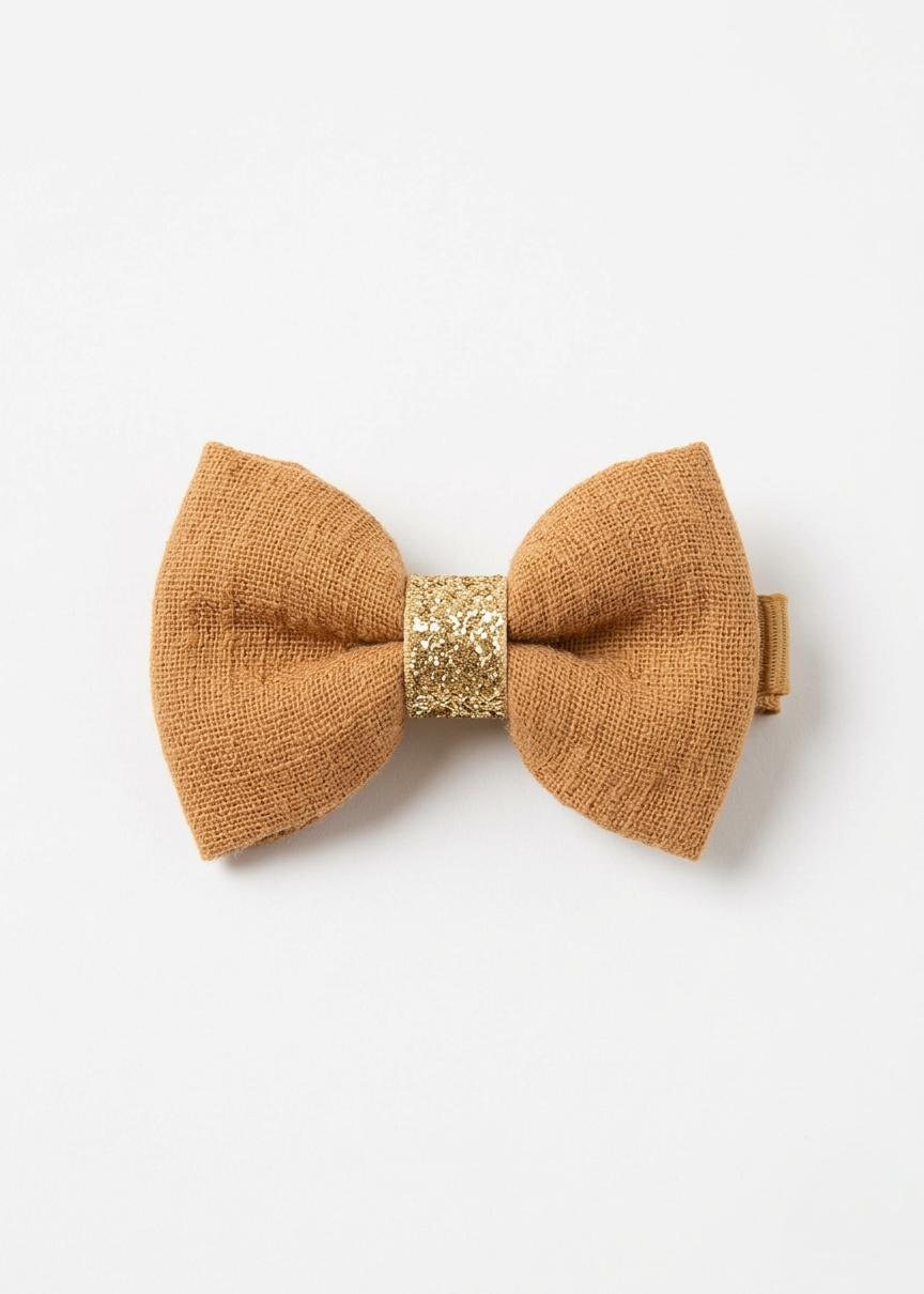 Double gauze cotton hair clip