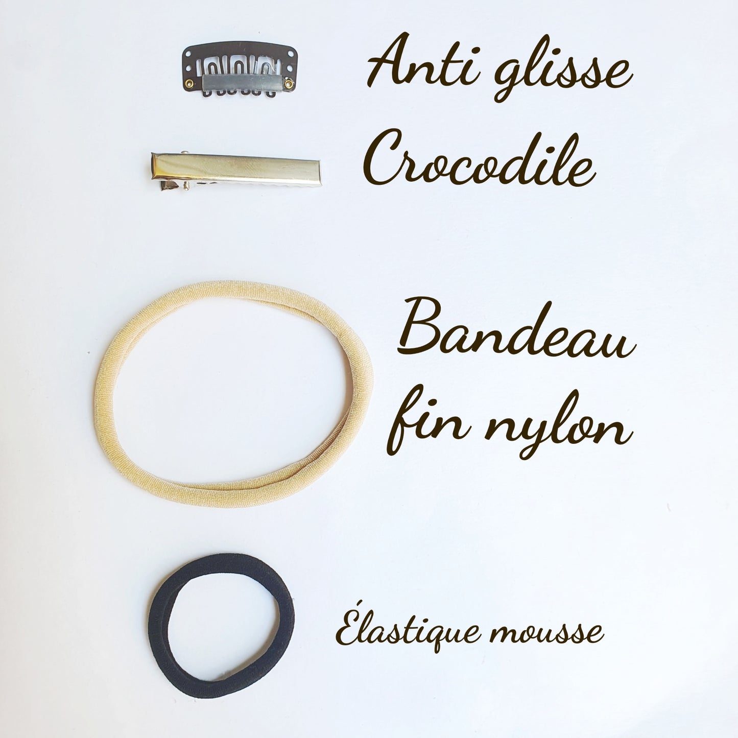 Lot 3 Bandeau Barrette Bébé Fille