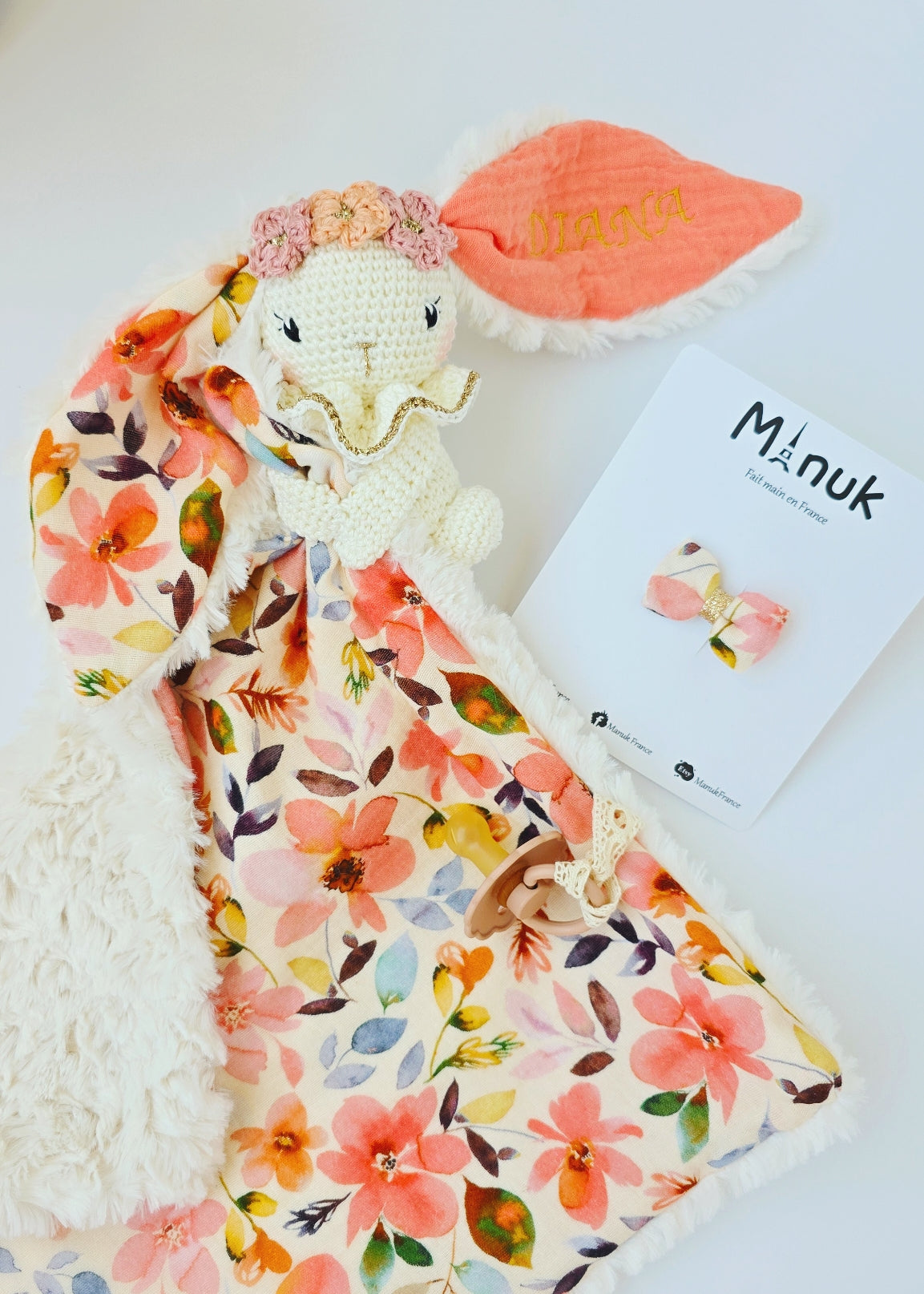 Doudou Lapin Personnalisé