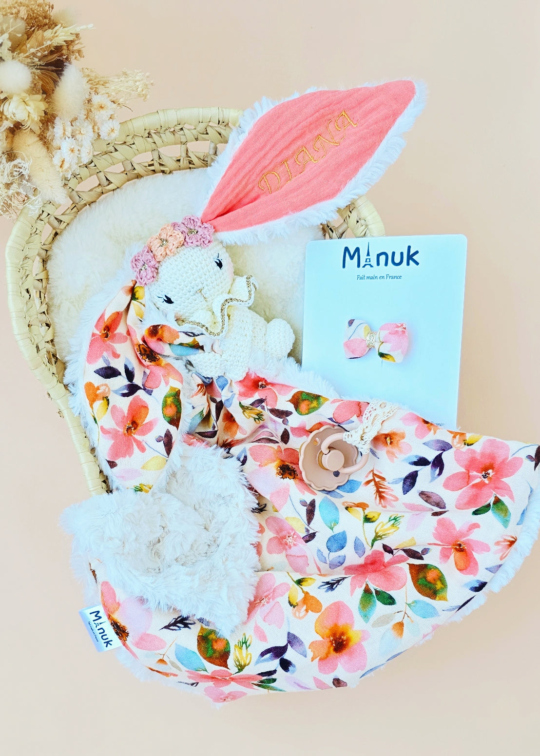 Doudou Lapin Personnalisé