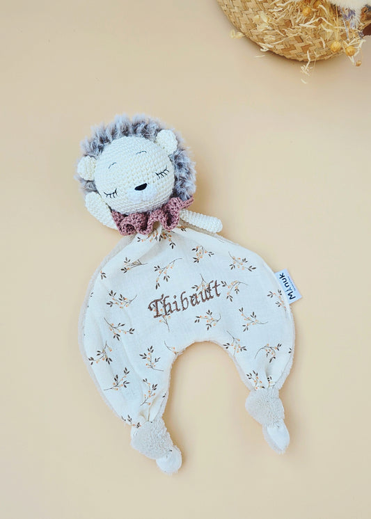 Doudou Câlin Lion Personnalisé