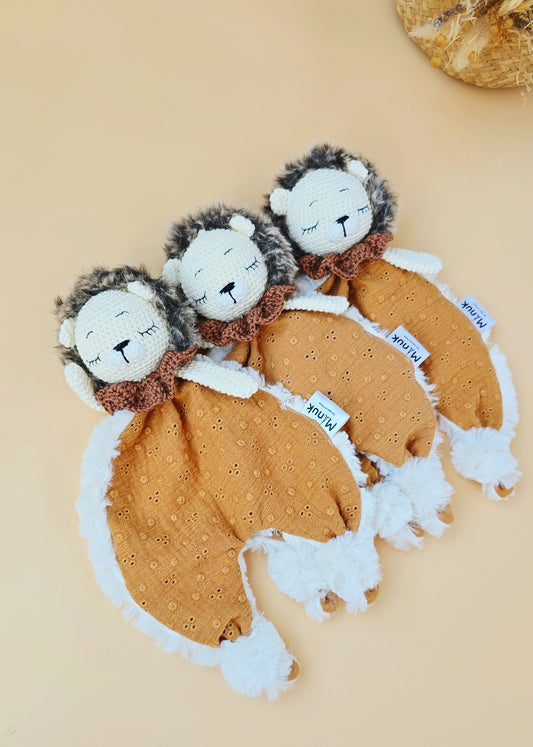 Doudou Câlin Personnalisable Lion Camel