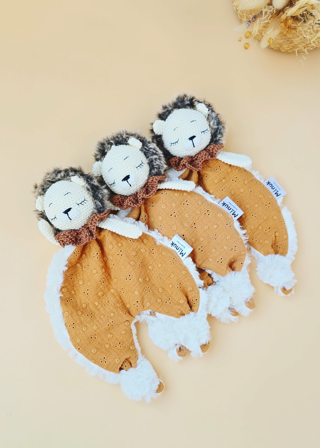 Doudou Câlin Personnalisable Lion Camel