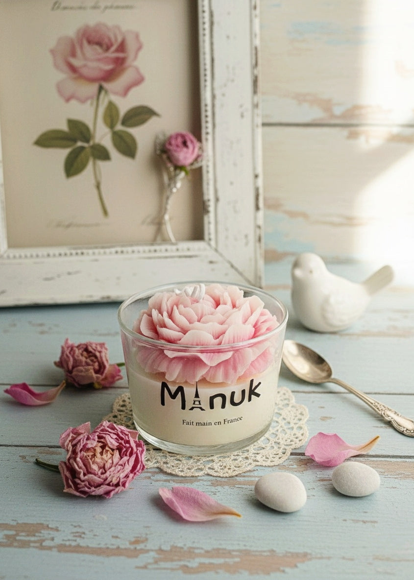 Bougie Parfumée Naturelle Artisanale & Française