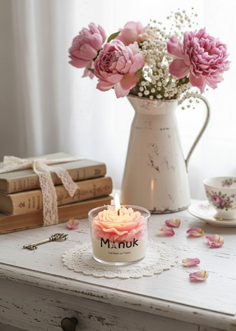 Bougie Parfumée Naturelle Artisanale & Française
