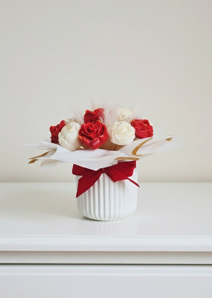 Bouquet Fondants Parfumés Rouge & Blanc