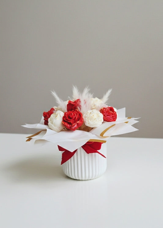 Bouquet Fondants Parfumés Rouge & Blanc