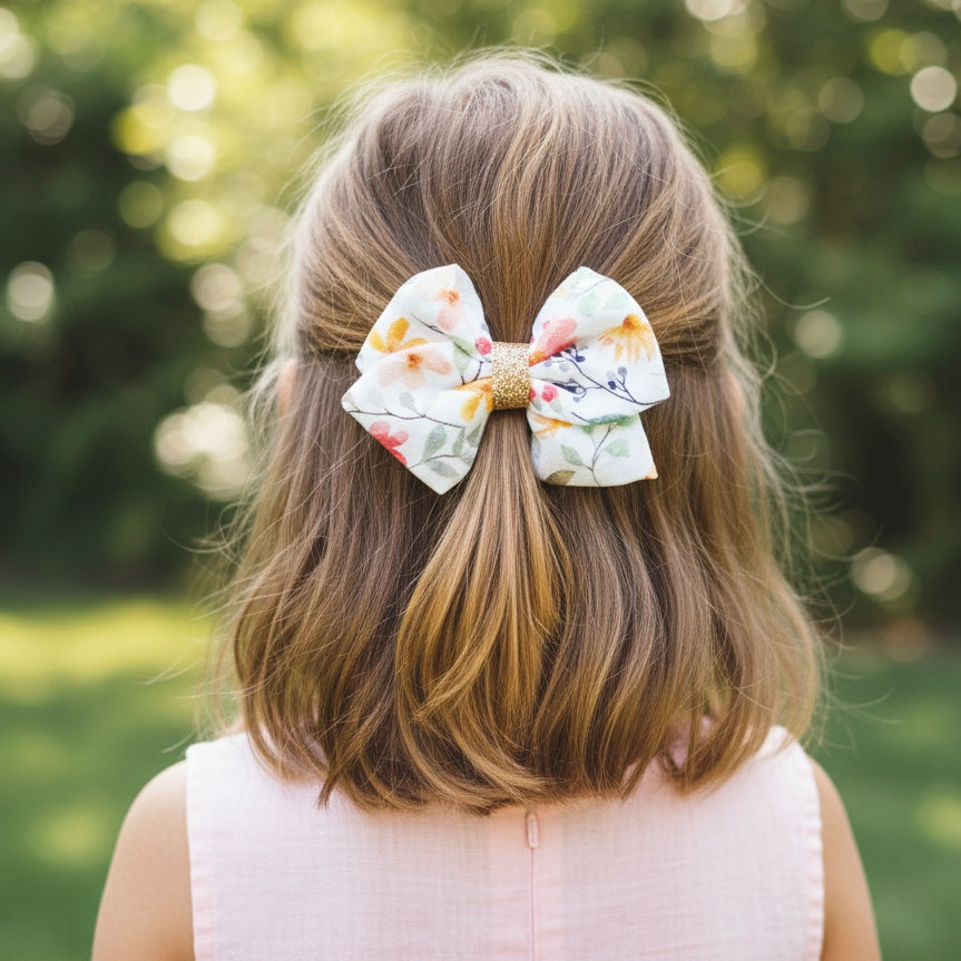 Spring Floral Hair Clip