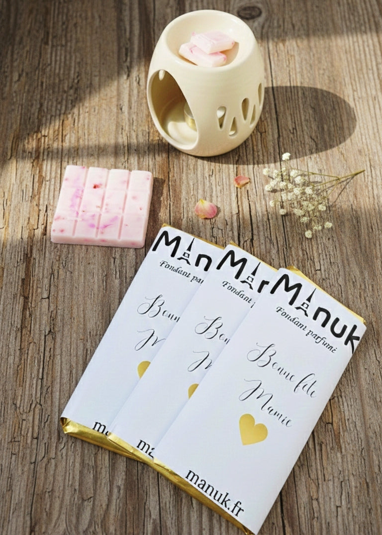 Barre Fondant Parfumé Cadeau Fête des Grands-mères