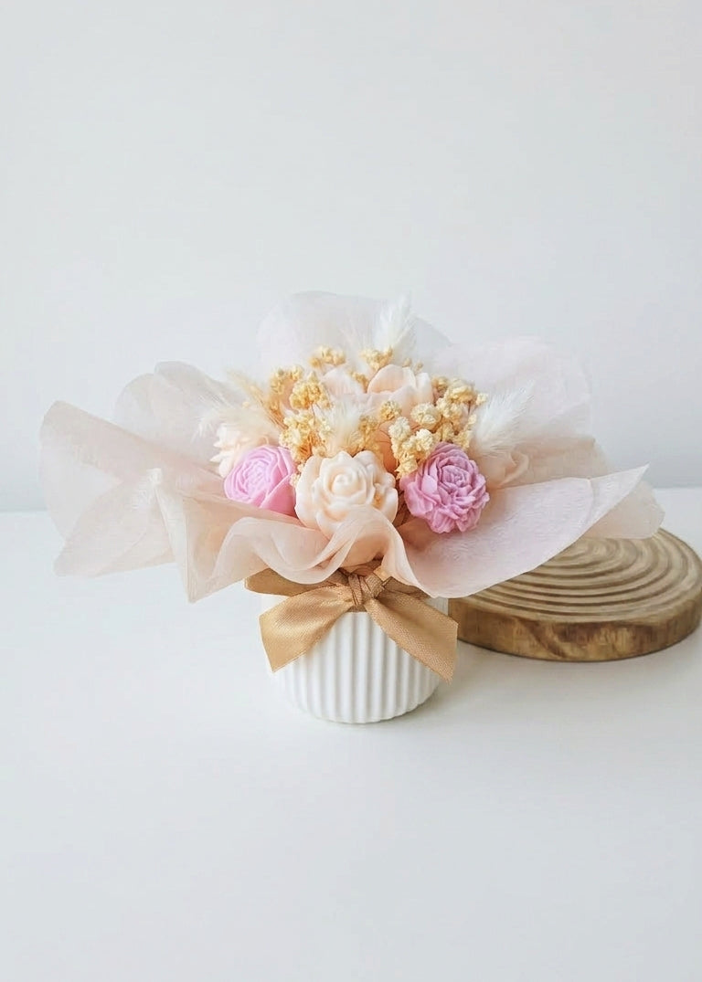 Bouquet Fondants Bougie Parfumé Parfum de Grasse