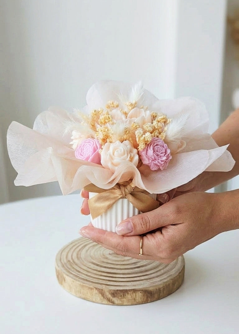 Bouquet Fondants Bougie Parfumé Parfum de Grasse