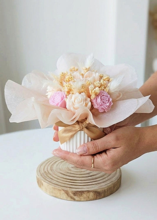 Bouquet Fondants Bougie Parfumé Parfum de Grasse