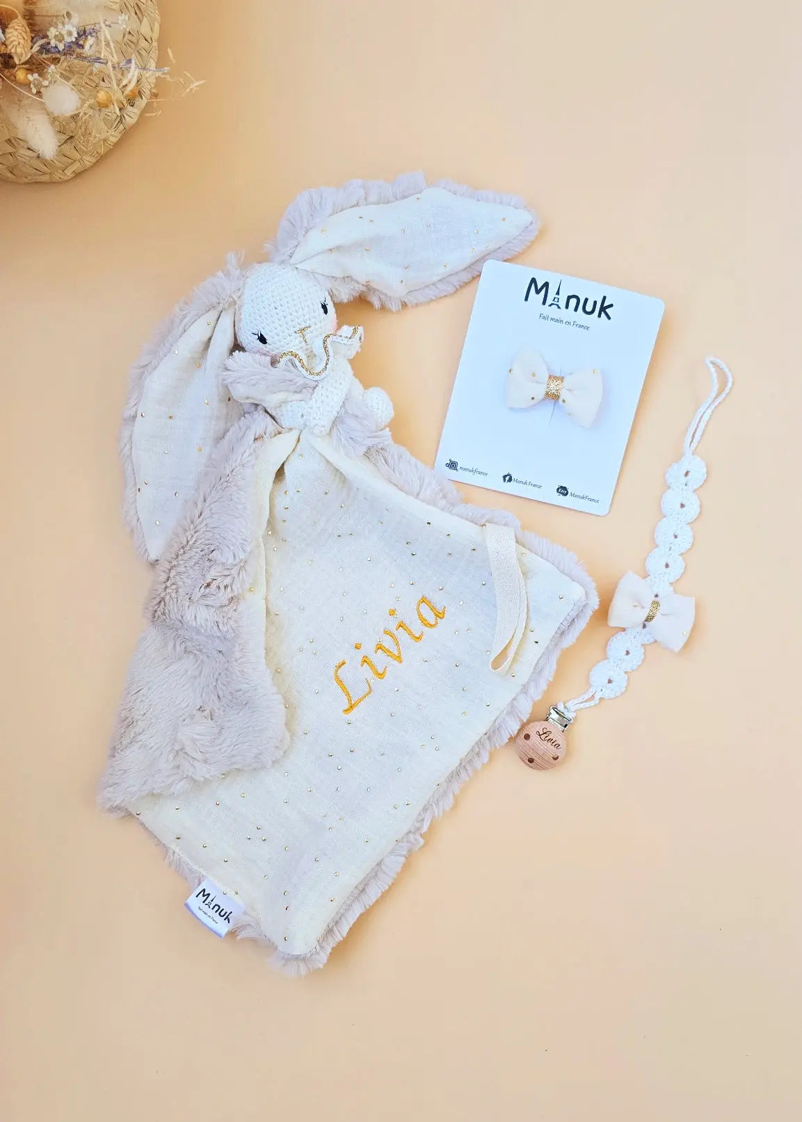 Coffret Naissance Personnalisé MANUK FRANCE