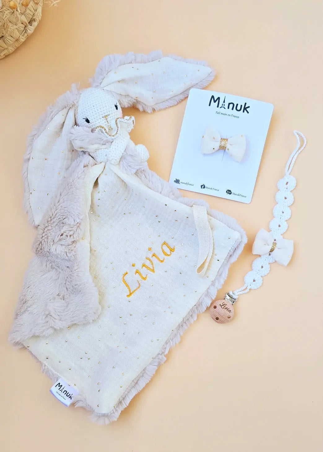 Coffret Naissance Personnalisé MANUK FRANCE