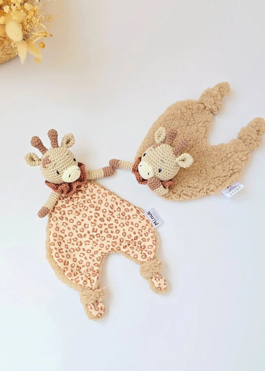 Doudou Calinou Girafe Personnalisable MANUK FRANCE