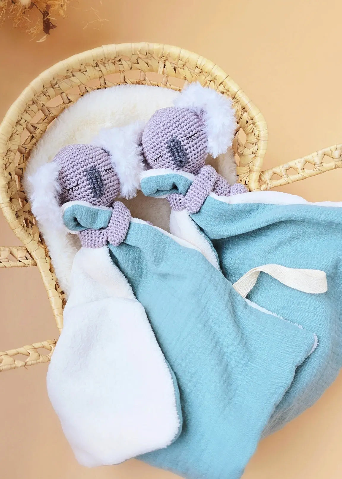 Doudou Koala Attach tétine Personnalisé MANUK FRANCE