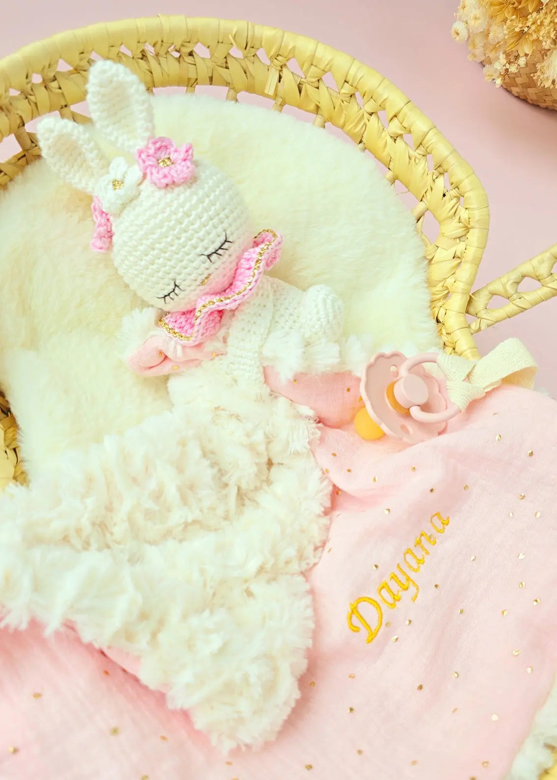 Doudou Lapin Personnalisé MANUK FRANCE