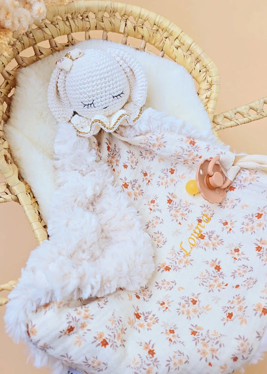 Doudou Lapin Personnalisé&²&C2EZ5A5 MANUK FRANCE