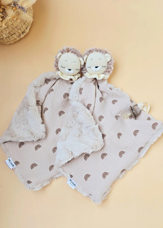 Doudou Lion Persnnalisé MANUK FRANCE