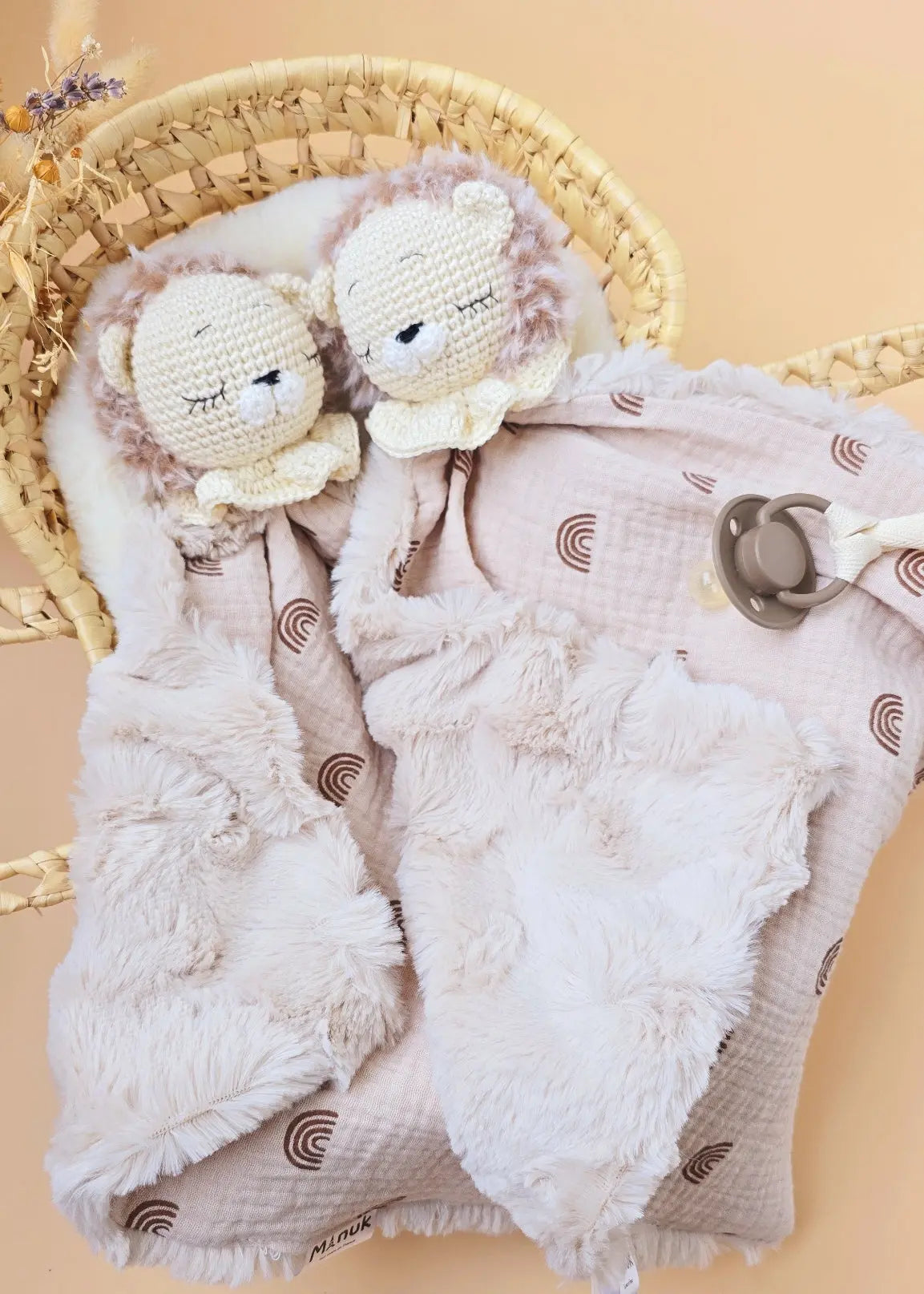 Doudou Lion Persnnalisé MANUK FRANCE