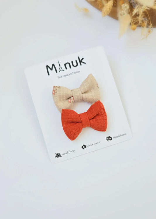 Duo Barrette Boho MANUK FRANCE